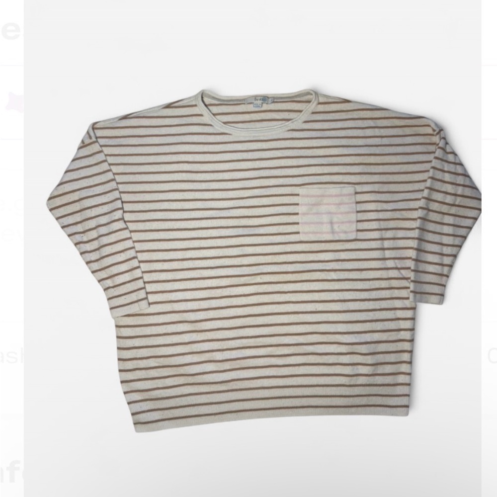 Boden Cozy Oversized Striped Sweater ⭐️